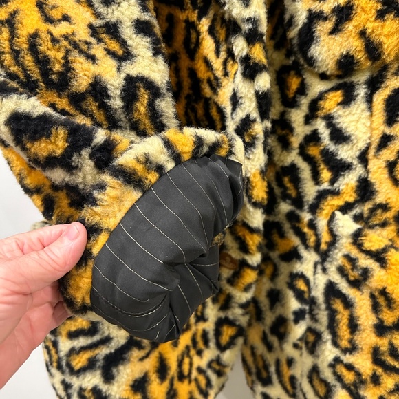 VIVIENNE WESTWOOD LEOPARD PRINT WITTGENSTEIN COAT JACKET UNISEX OVERSIZED - Picture 9 of 14